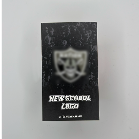 The Nation "New School" Logo Pin