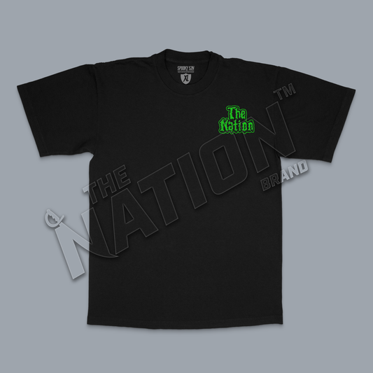 The Nation Slime logo Tee