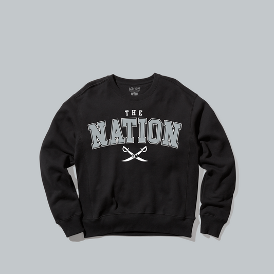 The Nation Varsity Crewneck